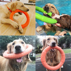 Dog Ring Puller Flying Disk Interactive Toy for Dogs