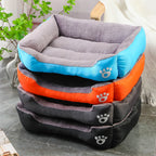 Large Cotton Dog Sofa Bed - Washable & Waterproof