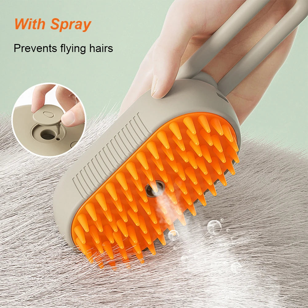 Electric Pet Cleaning Brush for Dogs and Cats