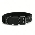 Durable Nylon Tactical Dog Collar for Medium Large Dogs
