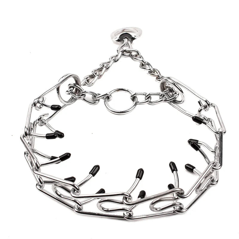 Stainless Steel Adjustable Dog Prong Training Collar