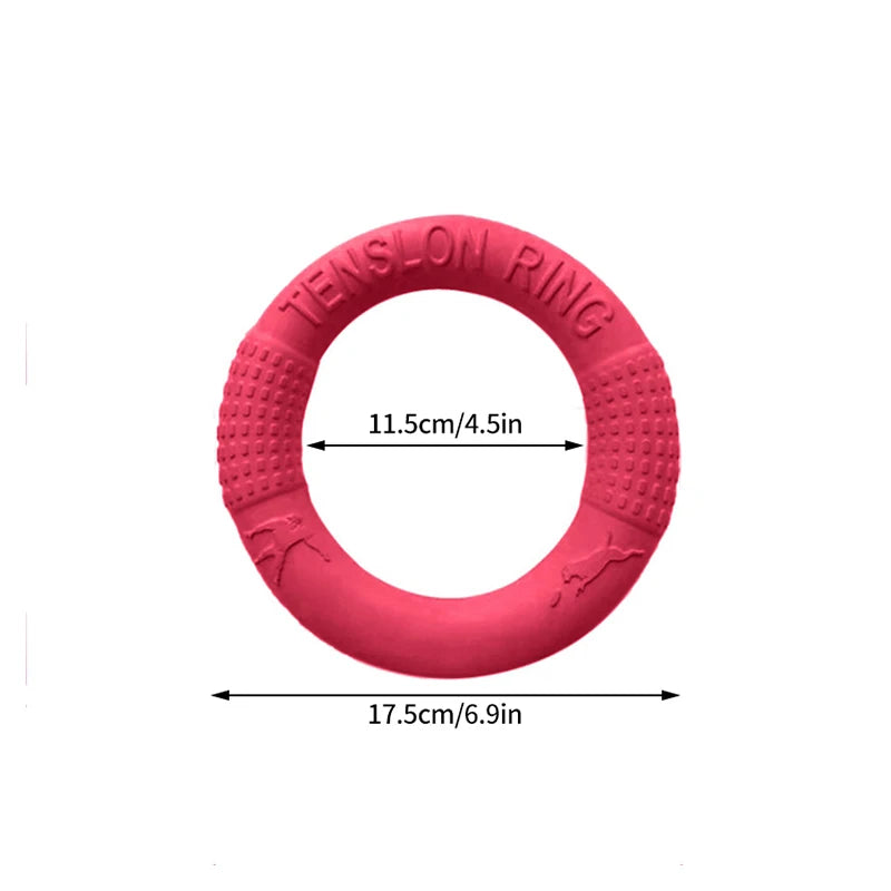 Dog Ring Puller Flying Disk Interactive Toy for Dogs