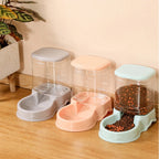 Automatic Cat and Dog Feeder 3.8L Plastic Quadrate Bowl